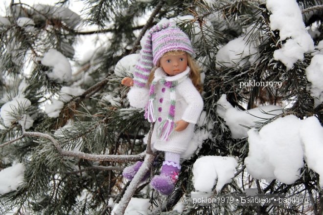 Времена года: зима. Игровые куклы Kathe Kruse. Minoushe