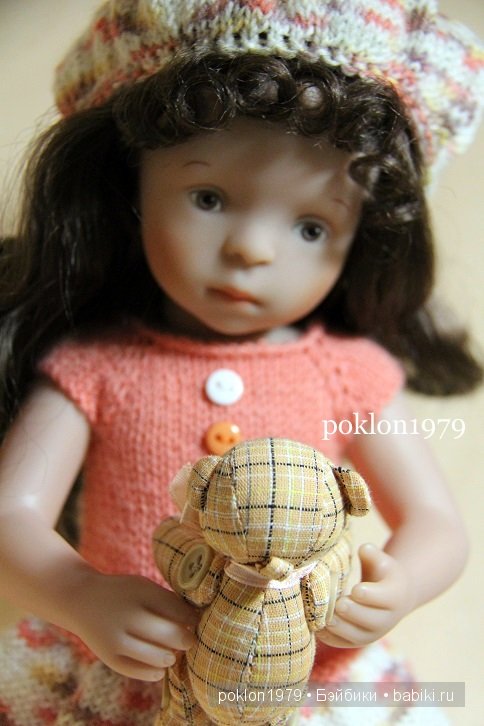 Тепло моих рук... Игровые куклы Kathe Kruse. Minouche 35 см