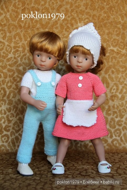 Генеральная уборка. Игровые куклы Kathe Kruse. Minouche. 35 см