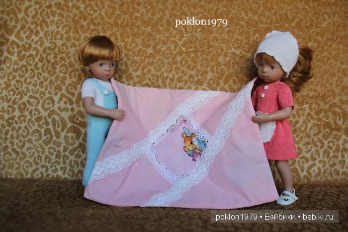 Генеральная уборка. Игровые куклы Kathe Kruse. Minouche. 35 см