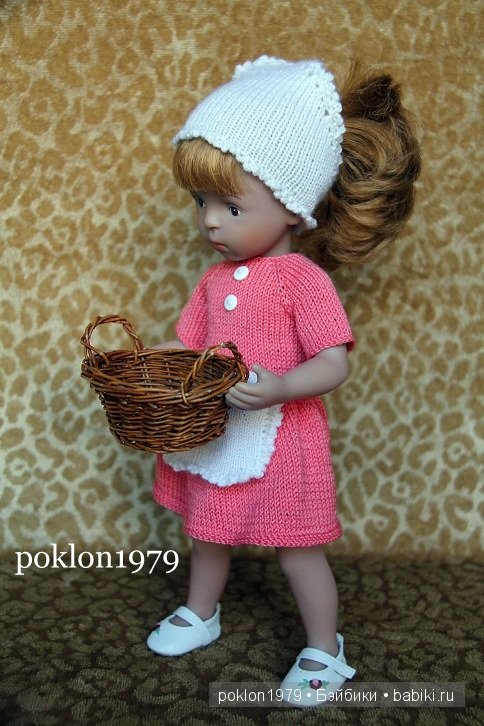 Генеральная уборка. Игровые куклы Kathe Kruse. Minouche. 35 см (фото 2)