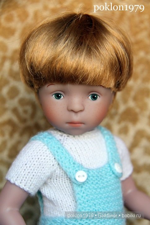 Генеральная уборка. Игровые куклы Kathe Kruse. Minouche. 35 см