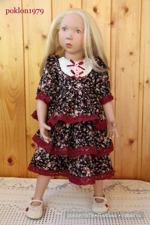 Барышня-крестьянка... Игровые куклы Zwergnase 2014 год. Betti 50 см (фото 2)