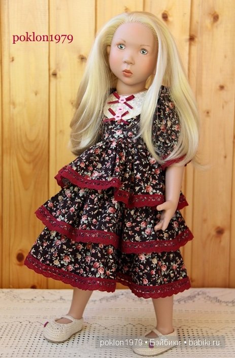 Барышня-крестьянка... Игровые куклы Zwergnase 2014 год. Betti 50 см (фото 5)