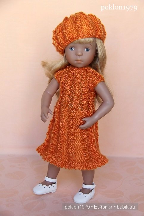 Летняя коллекция одежды "Шелковый блеск" для Minouche 35 см (фото 2)