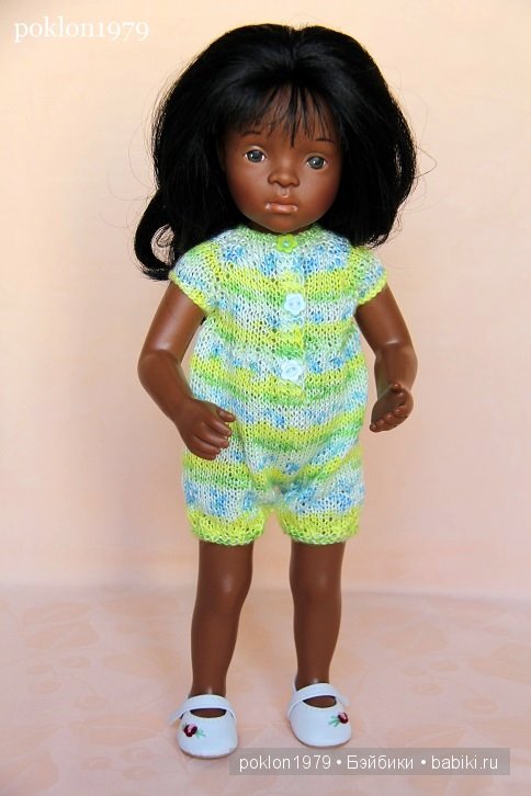 Летняя коллекция одежды "Шелковый блеск" для Minouche 35 см