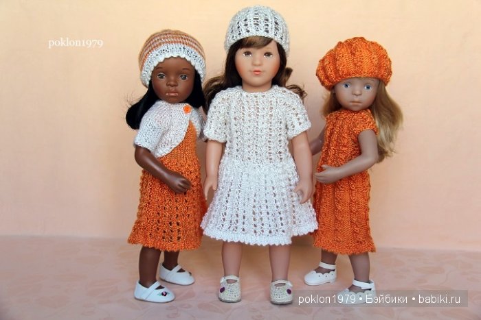 Летняя коллекция одежды "Шелковый блеск" для Minouche 35 см