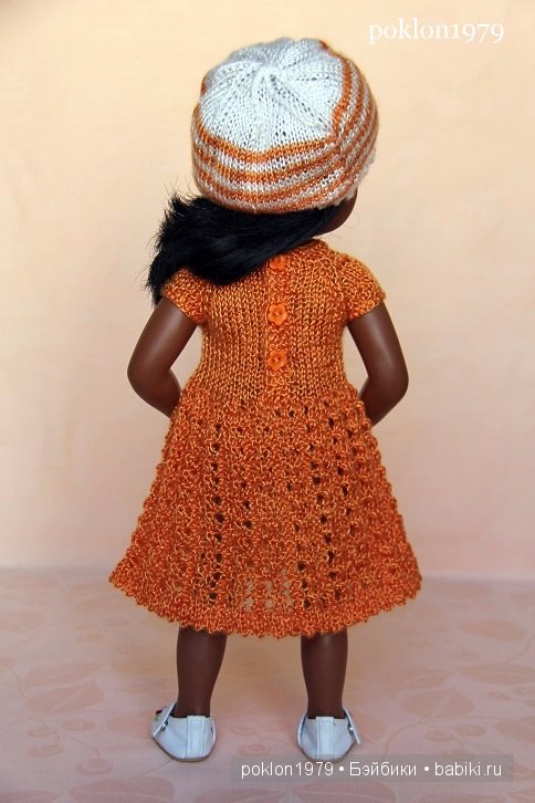 Летняя коллекция одежды "Шелковый блеск" для Minouche 35 см (фото 8)