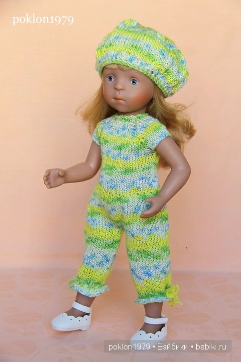 Летняя коллекция одежды "Шелковый блеск" для Minouche 35 см