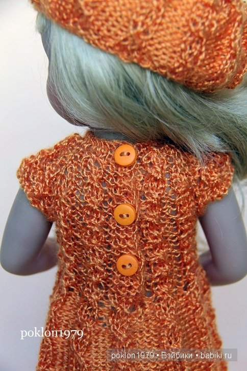 Летняя коллекция одежды "Шелковый блеск" для Minouche 35 см (фото 5)