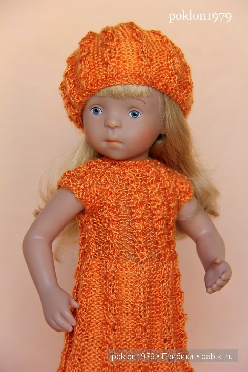 Летняя коллекция одежды "Шелковый блеск" для Minouche 35 см (фото 3)