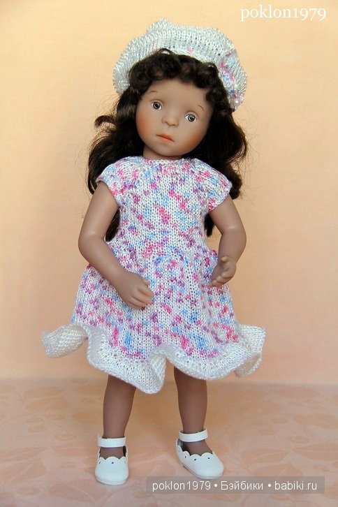 Летняя коллекция одежды "Шелковый блеск" для Minouche 35 см