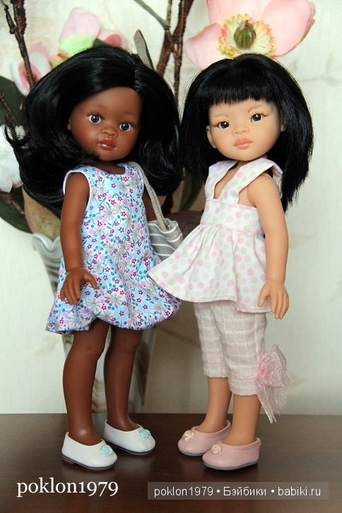 Сакура и Жасмин в подарок от любимой сестренки. Игровые куклы Паола Рейна 32 см | Бэйбики Сакура и Жасмин в подарок от любимой сестренки. Игровые куклы Паола Рейна 32 см