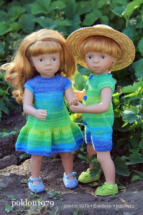 От цветка до ягодки...Игровые куклы Kathe Kruse. Minouche