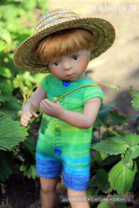 От цветка до ягодки...Игровые куклы Kathe Kruse. Minouche