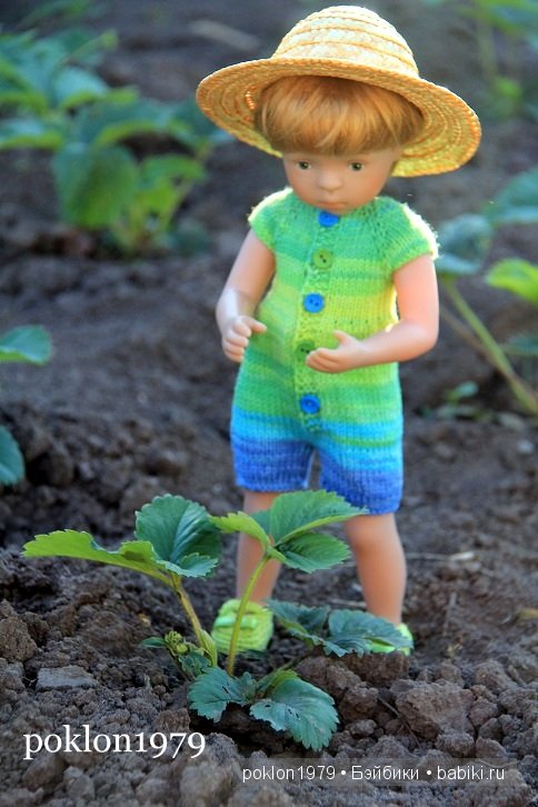 От цветка до ягодки...Игровые куклы Kathe Kruse. Minouche (фото 5)