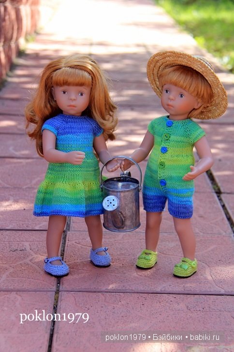 От цветка до ягодки...Игровые куклы Kathe Kruse. Minouche