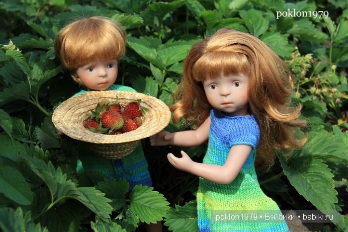 От цветка до ягодки...Игровые куклы Kathe Kruse. Minouche