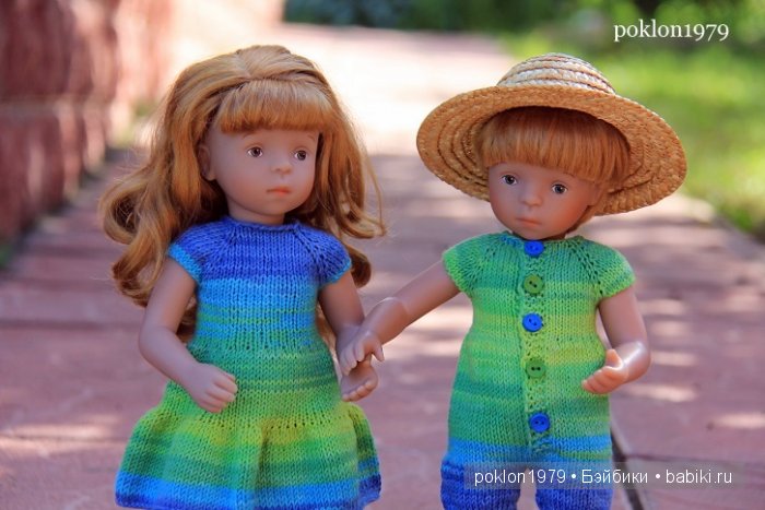 От цветка до ягодки...Игровые куклы Kathe Kruse. Minouche (фото 3)