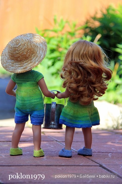 От цветка до ягодки...Игровые куклы Kathe Kruse. Minouche