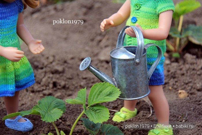 От цветка до ягодки...Игровые куклы Kathe Kruse. Minouche (фото 8)