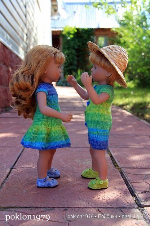 От цветка до ягодки...Игровые куклы Kathe Kruse. Minouche (фото 2)