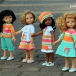 "Лето, лето, ты какого цвета?" Игровые куклы Паола Рейна 32 см