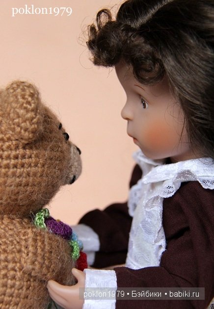 Полные ладошки счастья...Игровые куклы Kathe Kruse. Minouche 35 см