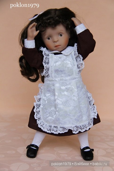 Полные ладошки счастья...Игровые куклы Kathe Kruse. Minouche 35 см (фото 8)