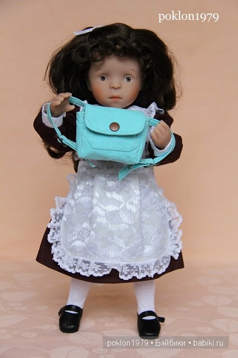 Полные ладошки счастья...Игровые куклы Kathe Kruse. Minouche 35 см