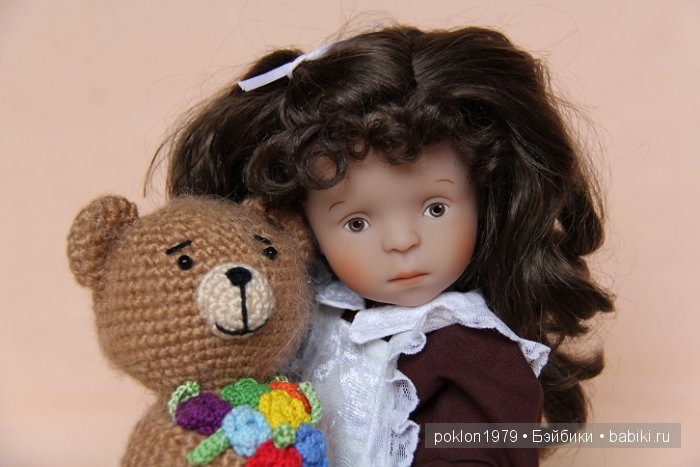 Полные ладошки счастья...Игровые куклы Kathe Kruse. Minouche 35 см