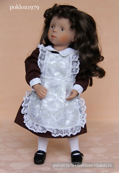 Полные ладошки счастья...Игровые куклы Kathe Kruse. Minouche 35 см (фото 3)