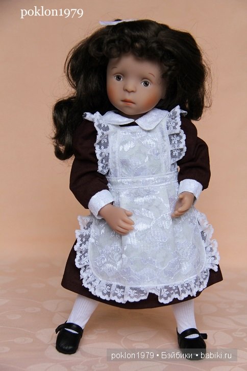 Полные ладошки счастья...Игровые куклы Kathe Kruse. Minouche 35 см (фото 9)