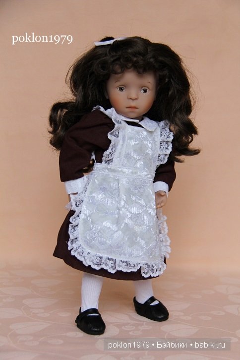 Полные ладошки счастья...Игровые куклы Kathe Kruse. Minouche 35 см (фото 5)