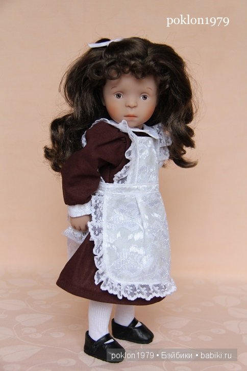 Полные ладошки счастья...Игровые куклы Kathe Kruse. Minouche 35 см (фото 6)