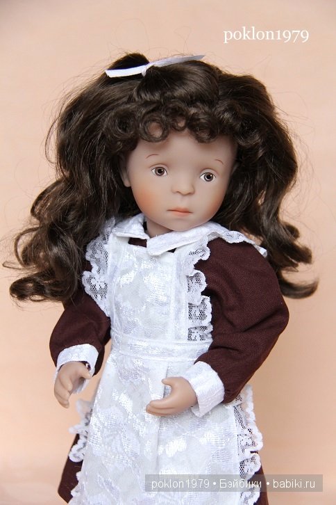 Полные ладошки счастья...Игровые куклы Kathe Kruse. Minouche 35 см (фото 2)