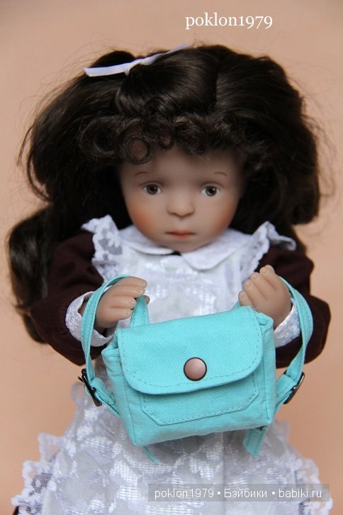 Полные ладошки счастья...Игровые куклы Kathe Kruse. Minouche 35 см