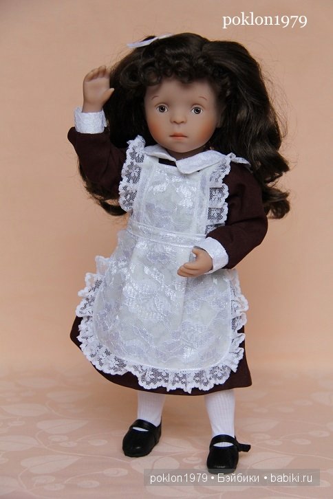 Полные ладошки счастья...Игровые куклы Kathe Kruse. Minouche 35 см (фото 7)