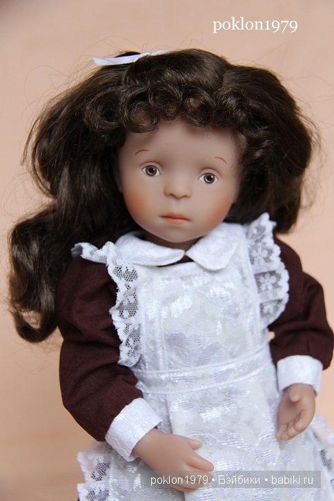 Полные ладошки счастья...Игровые куклы Kathe Kruse. Minouche 35 см (фото 10)