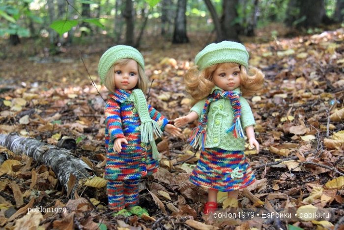 "Засентябрило за окном..." Игровые куклы Паола Рейна 35 см (Даша, Карла, Аками)