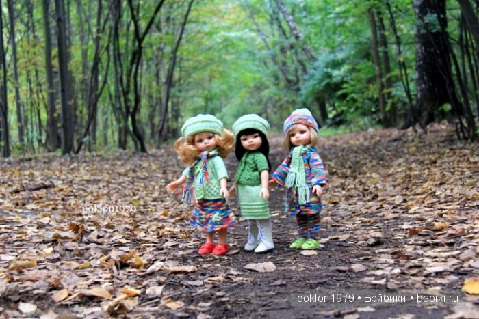 "Засентябрило за окном..." Игровые куклы Паола Рейна 35 см (Даша, Карла, Аками)