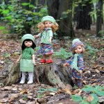 "Засентябрило за окном..." Игровые куклы Паола Рейна 35 см (Даша, Карла, Аками)