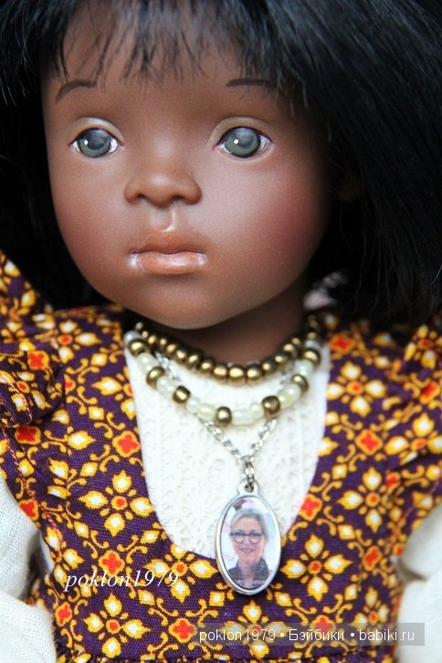 Сокровище из Африки. Игровые куклы Petitcollin. Minouche 35 см. Три образа для Самиры