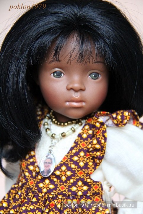 Сокровище из Африки. Игровые куклы Petitcollin. Minouche 35 см. Три образа для Самиры
