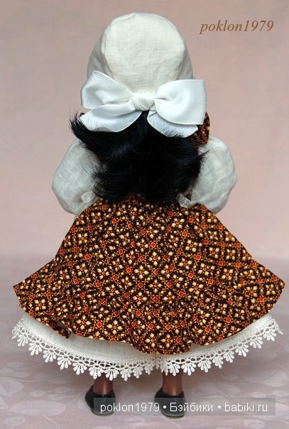 Сокровище из Африки. Игровые куклы Petitcollin. Minouche 35 см. Три образа для Самиры