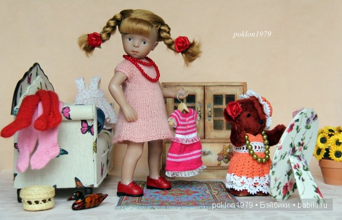 Агентство мод приглашает. Игровые куклы Kathe Kruse. Minouche (фото 5)