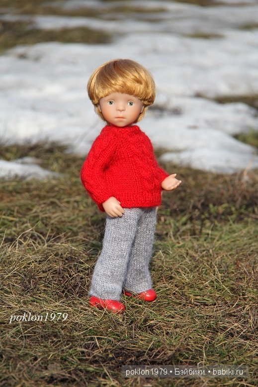 Ателье для Игоря...Игровые куклы Kathe Kruse. Minouche 35 см