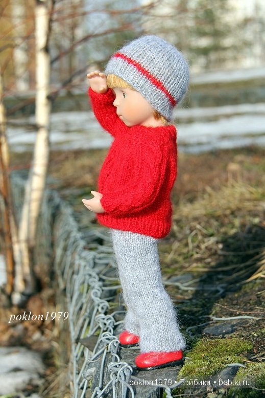 Ателье для Игоря...Игровые куклы Kathe Kruse. Minouche 35 см (фото 7)