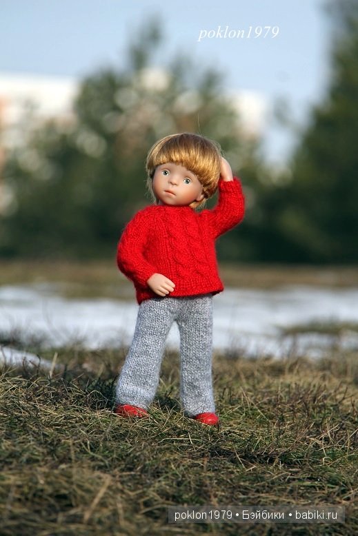 Ателье для Игоря...Игровые куклы Kathe Kruse. Minouche 35 см