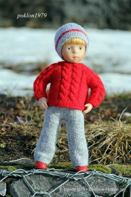 Ателье для Игоря...Игровые куклы Kathe Kruse. Minouche 35 см (фото 6)